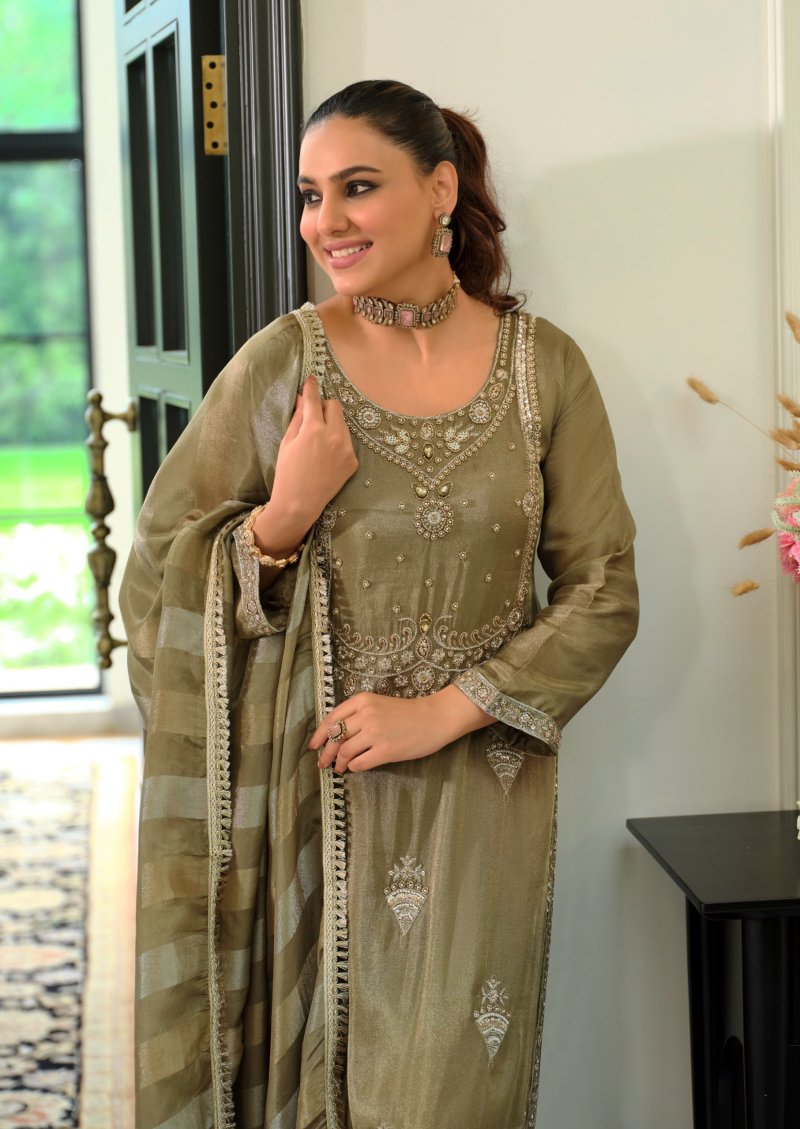 D 50254 D By Zaveri Viscose Simar Beats Readymade Suits